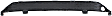 Rear, Center, Upper and Lower Bumper Covers, Primed, CAPA CERTIFIED
