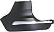 Rear, Driver and Passenger Side Bumper End, Primed Plastic