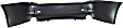2010 Lexus IS250 Base - Front and Rear Primed Bumper Cover, For Models Without Pre-Collision System