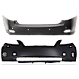 Front and Rear Primed Bumper Cover
