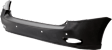 Front and Rear Primed Bumper Cover Base