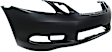 Front and Rear Primed Bumper Cover