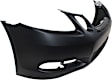 Front and Rear Primed Bumper Cover