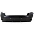 Front and Rear Primed Bumper Cover CAPA Certified