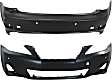 Front and Rear Primed Bumper Cover