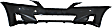 Front and Rear Primed Bumper Cover