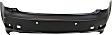 Front and Rear Primed Bumper Cover