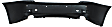 Front and Rear Primed Bumper Cover