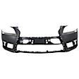 Front and Rear Primed Bumper Cover L