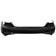 Front and Rear Primed Bumper Cover