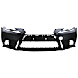 Front and Rear Primed Bumper Cover