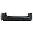 Front and Rear Primed Bumper Cover