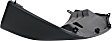 Front, Driver and Passenger Side Bumper End, Primed Plastic