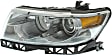 2008 Lincoln MKZ - Driver and Passenger Side Headlights, with Bulbs, Halogen, Not For Models with HID Headlights, CAPA Certified