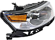 2008 Lincoln MKZ - Driver and Passenger Side Headlights, with Bulbs, Halogen, Not For Models with HID Headlights, CAPA Certified