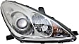 Driver and Passenger Side Headlights, With Bulbs, Halogen, without HID, Base Model