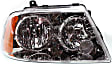 Driver and Passenger Side Halogen Headlight, With bulb(s), OE Replacement