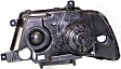 Driver and Passenger Side Halogen Headlight, With bulb(s), OE Replacement