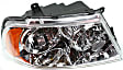Driver and Passenger Side Halogen Headlight, With bulb(s), OE Replacement