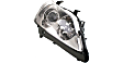 2007 Lexus ES350 - Driver and Passenger Side Halogen Headlight, Without bulb(s), For Models Without Adaptive Front-Lighting System, With  Lighting System, OE Replacement
