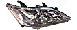 2007 Lexus ES350 - Driver and Passenger Side Halogen Headlight, Without bulb(s), For Models Without Adaptive Front-Lighting System, With  Lighting System, OE Replacement