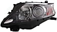 Driver and Passenger Side Headlights, with Bulbs, Halogen, For Models without HID Option, Canada Built Vehicle