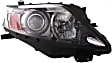 Driver and Passenger Side Headlights, with Bulbs, Halogen, For Models without HID Option, Canada Built Vehicle
