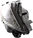 Driver and Passenger Side Headlights, with Bulbs, Halogen, For Models without HID Option, Canada Built Vehicle