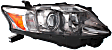 Driver and Passenger Side Headlights, with Bulbs, Halogen, For Models without HID Option, Canada Built Vehicle