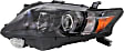2010-2012 Lexus RX350 - Driver and Passenger Side Headlights, with Bulbs, Halogen, For Models without HID Option, Canada Built Vehicle