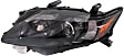 2010-2012 Lexus RX350 - Driver and Passenger Side Headlights, with Bulbs, Halogen, For Models without HID Option, Canada Built Vehicle