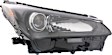 Driver and Passenger Side Headlights, with Bulbs, Halogen, For Models without F Sport Package, Standard type