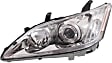 Driver and Passenger Side Headlights, without Bulbs, Halogen, For Models With Standard Luxury Package