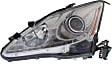 Driver and Passenger Side Headlights, without Bulbs, HID/Xenon, For Models with Auto Leveling Lights, without HID Bulbs, with HID ballast