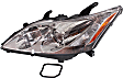 Driver and Passenger Side Headlights, without Bulbs, HID/Xenon, without HID Bulbs and ballast