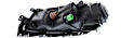 Driver and Passenger Side Headlights, with Bulbs, Halogen, For Models without Sport Appearance Package, CAPA Certified