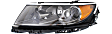Driver and Passenger Side Headlights, with Bulbs, Halogen, For Models with Sport Appearance Package, CAPA Certified