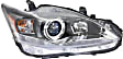 Driver and Passenger Side Headlights, with Bulbs, Halogen, with wiring harness, CAPA Certified