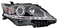 Driver and Passenger Side Headlights, with Bulbs, Halogen, For Models without HID Option, Canada Built Vehicle, with LED daytime running light