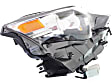 2016 Lexus IS300 - Driver and Passenger Side LED Headlight, With bulb(s), OE Replacement
