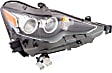 2016 Lexus IS300 - Driver and Passenger Side LED Headlight, With bulb(s), OE Replacement