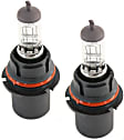 Driver and Passenger Side Halogen HB1/9004 Headlight Bulb High Beam or Low Beam, Set of 2
