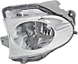 Front, Driver and Passenger Side Fog Lights, Without Bulb(s), Halogen, CAPA CERTIFIED