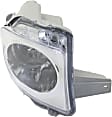 Front, Driver and Passenger Side Fog Lights, Without Bulb(s), Halogen, CAPA CERTIFIED