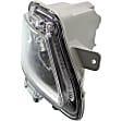 Front, Driver and Passenger Side Fog Lights, Without Bulb(s), Halogen