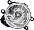 Front, Driver and Passenger Side Fog Lights, With bulb(s), Halogen