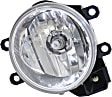 Front, Driver and Passenger Side Fog Lights, With bulb(s), Halogen