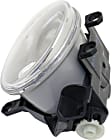 Front, Driver and Passenger Side Fog Lights, With bulb(s), Halogen