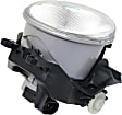 Front, Driver and Passenger Side Fog Lights, With bulb(s), Halogen