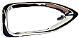 Front, Driver and Passenger Side Fog Light Trims, Chrome